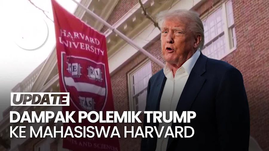 Video: Mahasiswa Harvard Asal Palestina Resah soal Rencana Deportasi Trump
