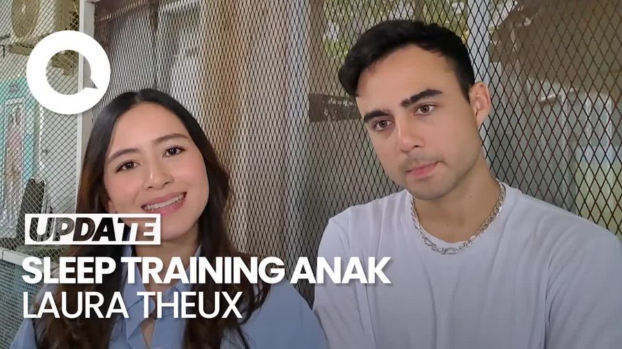 Video Laura Theux Sempat Tak Tega Saat Lakukan Sleep Training ke Putrinya