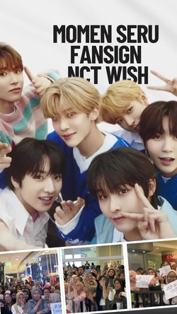 Video: Keseruan Nonton Fansign NCT WISH di Jakarta