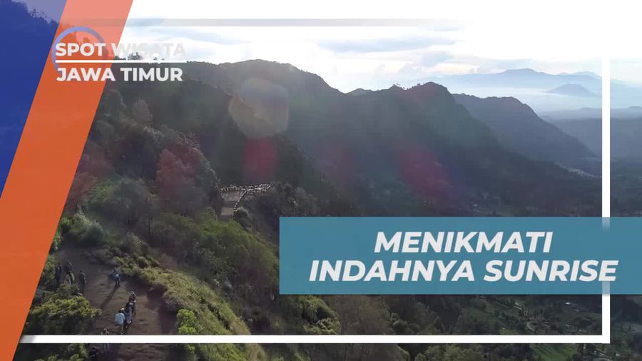 Mensyukuri Keindahan Sunrise di Bukit Kingkong, Jawa Timur