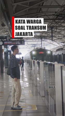 Video: Pendapat Warga soal Transportasi Umum Jakarta, Sudah Oke?