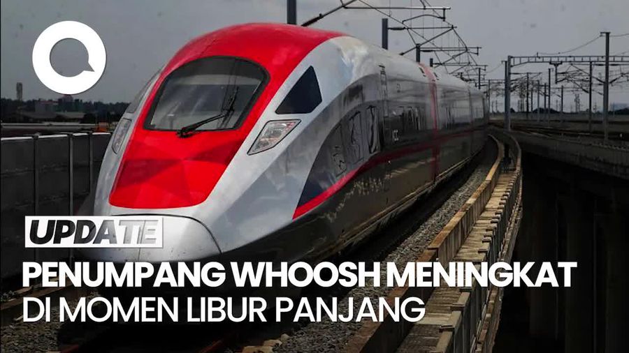 Video: Libur Panjang, 75 Ribu Tiket Whoosh Terjual