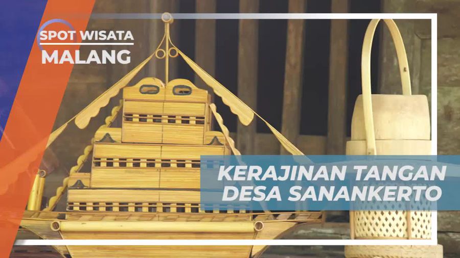 Melihat Langsung Kerajinan Bambu di Desa Sanankerto, Malang