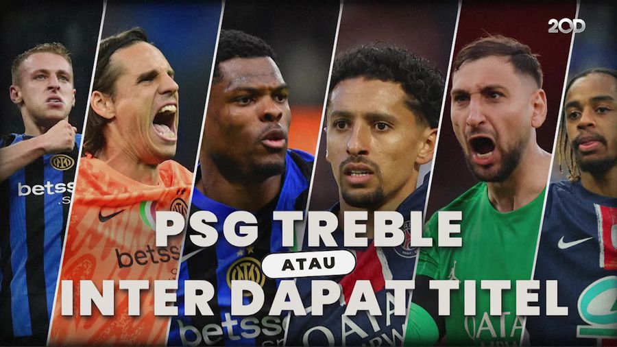 Video PSG Vs Inter: Modal Tiga Gelar Lawan Lapar Gelar
