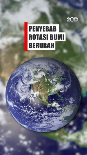 Video: Rotasi Bumi Sudah Bergeser Hingga 45 cm, Kok Bisa?