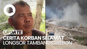 Video Korban Selamat Longsor Tambang Cirebon: Kalau Nggak Lari, Kena