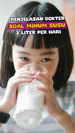 Video: Minum Susu 2 Liter Per Hari Bikin Anak Tinggi, Benar Nggak Sih?