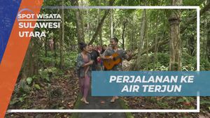 Menyusuri Jalur Menuju Air Terjun Tunan Talawaan, Sulawesi Utara