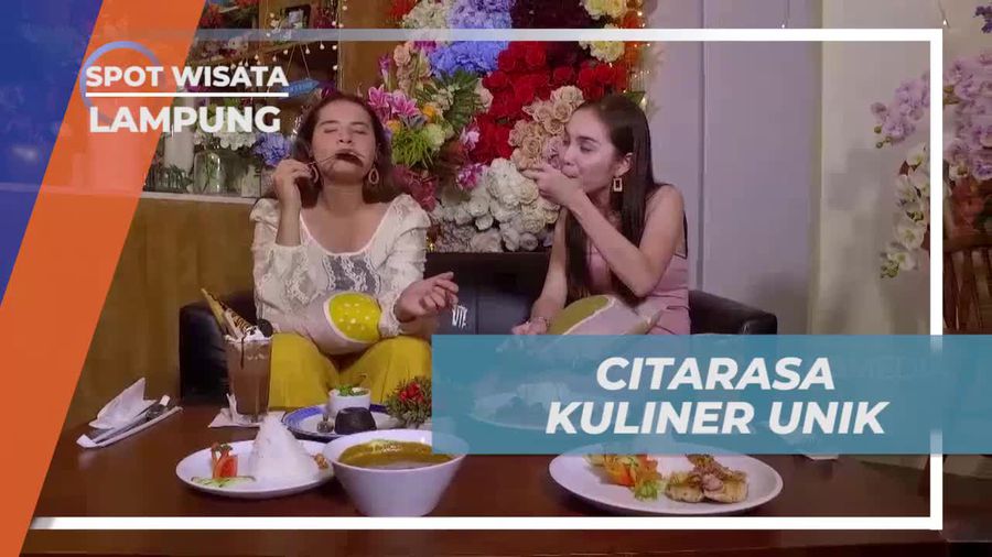 Mengecap Cita Rasa Kuliner Unik di Kafe Bunga Lampung