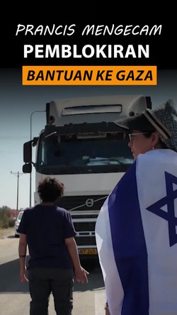 Video: Macron Geram Israel Terus Blokir Bantuan ke Gaza