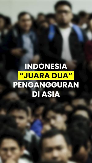  Video: Angka Pengangguran RI Peringkat Kedua Terbesar di Asia