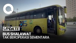 Video: Jelang Puncak Haji, Bus Shalawat Sementara Tak Beroperasi