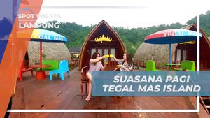 Menyambut Pagi yang Sejuk di Tegal Mas Island, Lampung