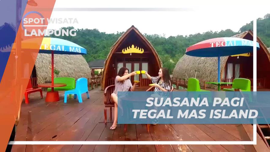 Menyambut Pagi yang Sejuk di Tegal Mas Island, Lampung