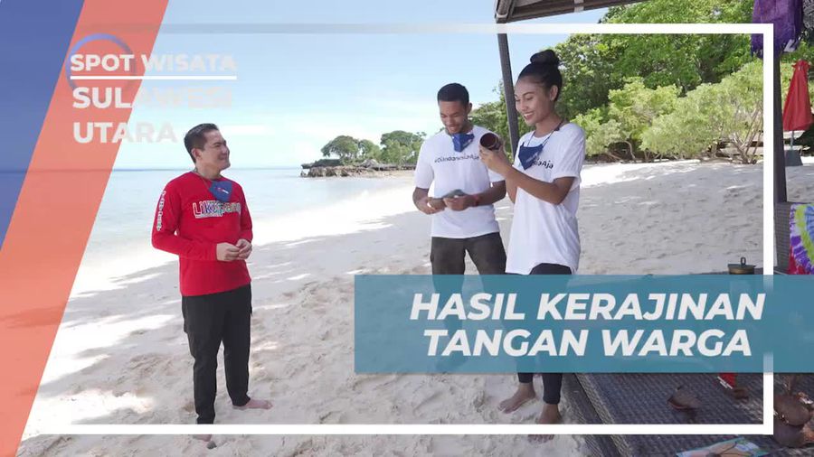 Mengagumi Karya Kerajinan Tangan di Desa Palaes, Sulawesi Utara