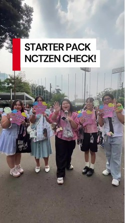 Video: Intip Starter Pack NCTzen di Konser NCT WISH Jakarta
