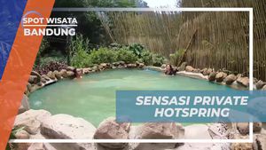 Bersantai di Private Hotspring dan Menikmati Pemandangan Alam di Bandung