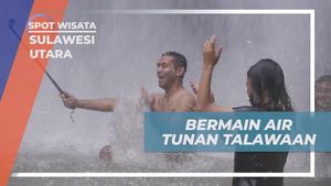 Bermain Seru di Air Terjun Tunan Talawaan, Sulawesi Utara