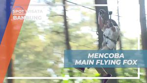 Menaklukkan Flying Fox di Treetop Adventure Park, Bandung