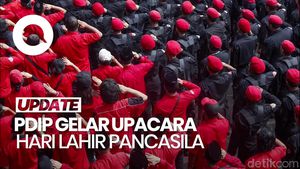 Video: PDIP Upacara Hari Lahir Pancasila, Rano Karno hingga Ganjar Hadir