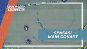 Mengendalikan Gokart dan Melatih Refleks, Tangerang