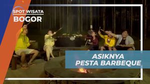 Makan Malam Barbeque Bersama di Tengah Alam, Bogor