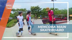 Belajar Main Skateboard di Arena Seru Tangerang