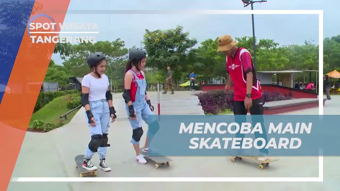 Belajar Main Skateboard di Arena Seru Tangerang
