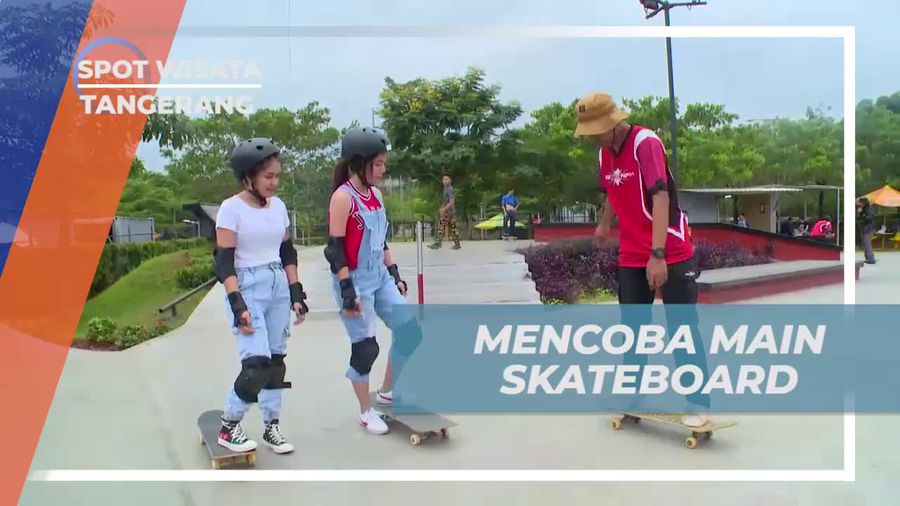 Belajar Main Skateboard di Arena Seru Tangerang
