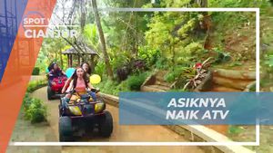 Mengelilingi Resort dengan ATV Seru di Cianjur