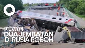 Video: Jembatan di Rusia Roboh Gegara Ledakan, 7 Tewas