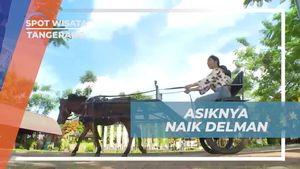 Berkeliling Taman Naik Delman Tradisional, Tangerang