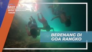 Berenang di Air Jernih Goa Rangko Bersama Warga Lokal, Nusa Tenggara Timur