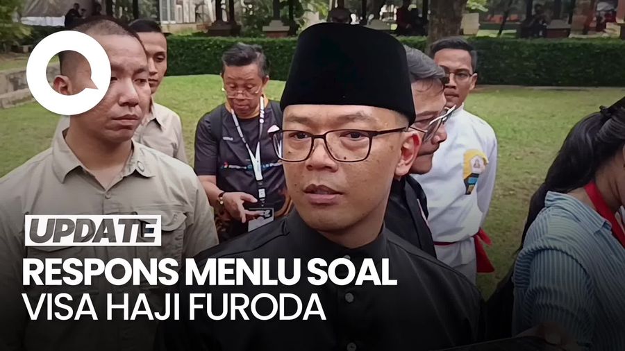 Video: Kata Menlu Sugiono soal Visa Haji Furoda Tak Terbit Tahun Ini