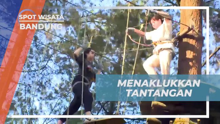 Bermain Outbond Seru di Tengah Alam Bandung