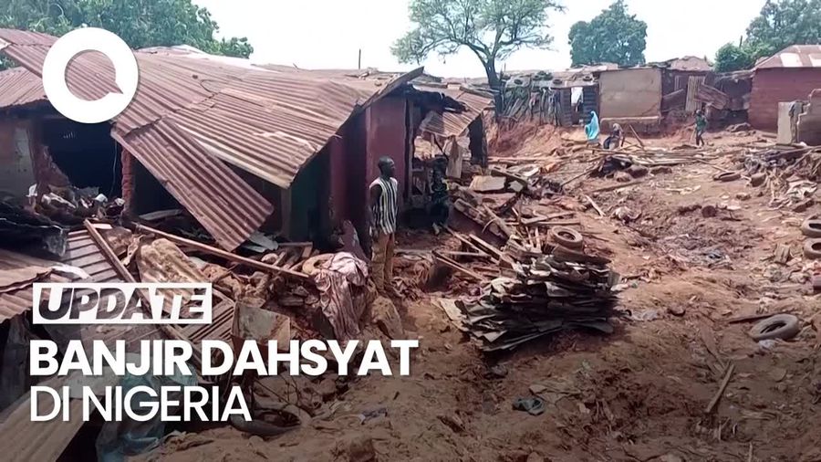 Video: Banjir Dahsyat di Nigeria, 151 Tewas dan 3 Ribu Rumah Rusak