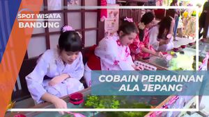 Mencoba Permainan Tradisional Jepang di Bandung
