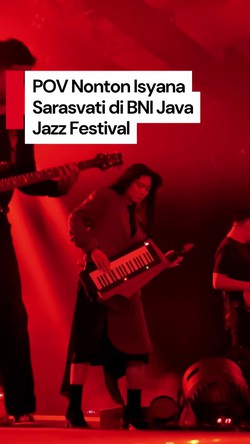 Video: Aksi Panggung Isyana Sarasvati Getarkan BNI Java Jazz Festival 2025
