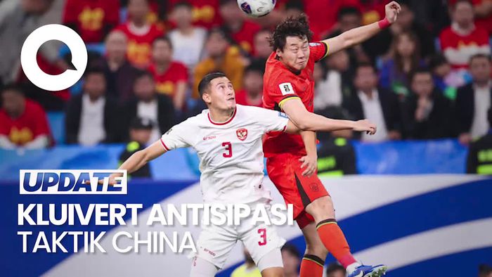 Video Kluivert Sudah Pelajari Taktik China Kejutkan Indonesia di Leg Pertama