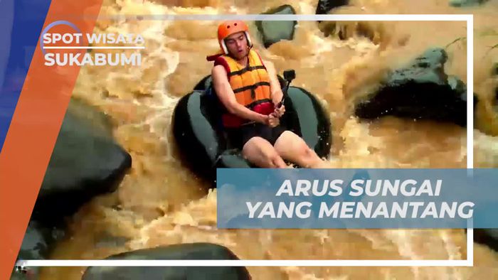 Menaklukkan Arus Sungai yang Menantang Saat Melakukan River Tubing di Sukabumi