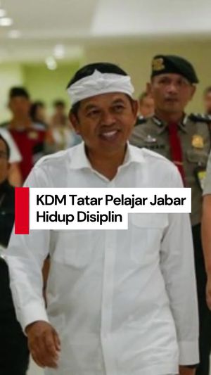 Video Wah! Dedi Mulyadi Kian Disiplin ke Siswa, Apa Lagi Gebrakan Barunya?