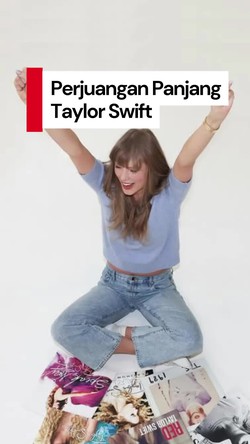 Video: Perjalanan Taylor Swift Rebut Kembali Hak Cipta Lagu-lagunya