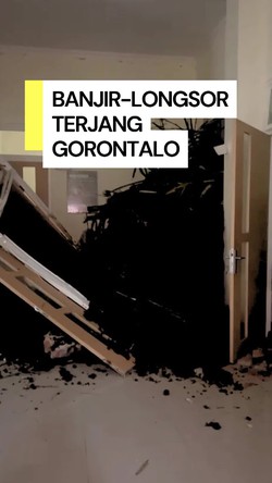 Video: Kondisi Puskesmas di Gorontalo Rusak Usai Diterjang Longsor 