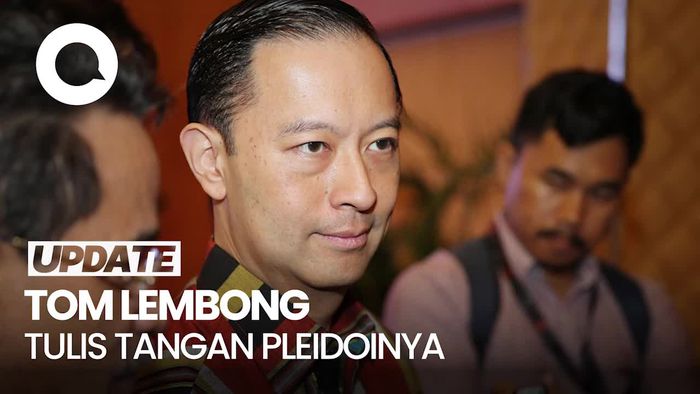 Video: iPad-Macbook Disita, Tom Lembong Akan Tulis Tangan Pleidoinya