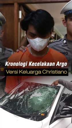 Video: Kronologi Kecelakaan yang Tewaskan Argo Versi Keluarga Christiano