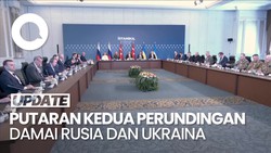 Video Ekspresi Delegasi Rusia-Ukraina Saat Perundingan Perdamaian