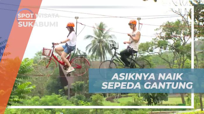 Menikmati Wahana Sepeda Gantung dan Wahana Seru di Sukabumi