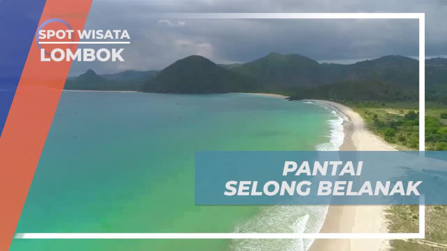 Bermain Air Seru di Pantai Selong Belanak, Lombok