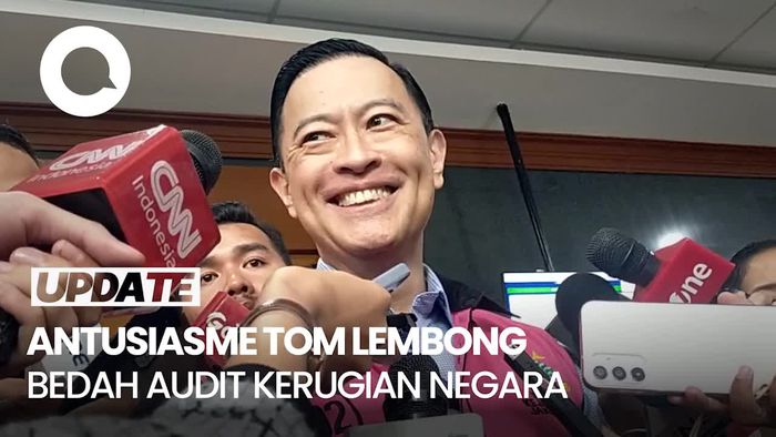 Video: Tom Lembong Tak Sabar Bedah Audit Kerugian Negara Kasus Impor Gula