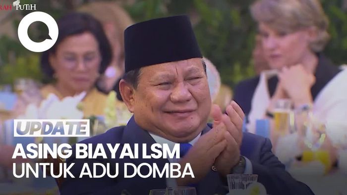 Video: Prabowo Sebut Asing Biayai LSM di Indonesia untuk Adu Domba